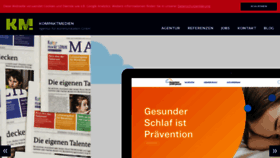 What Kompaktmedien.de website looked like in 2019 (4 years ago)
