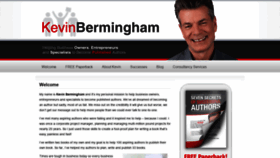 What Kevinbermingham.com website looked like in 2019 (4 years ago)