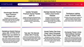 What Kompiajaib.com website looked like in 2019 (4 years ago)