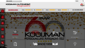What Kooijman-autogroep.nl website looked like in 2019 (4 years ago)