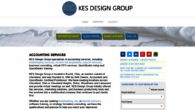 What Kesdesigngroup.com website looked like in 2019 (4 years ago)