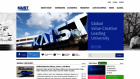 What Kaist.edu website looked like in 2019 (4 years ago)