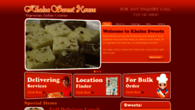 What Khalsasweethouse.com website looked like in 2019 (4 years ago)