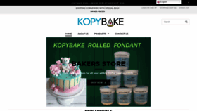 What Kopybake.com website looked like in 2019 (4 years ago)