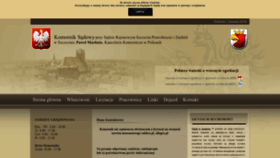 What Komornik-police.pl website looked like in 2019 (4 years ago)