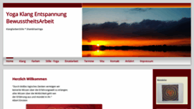 What Klangfarbenstille.de website looked like in 2019 (4 years ago)