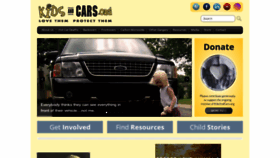 What Kidsandcars.org website looked like in 2019 (4 years ago)