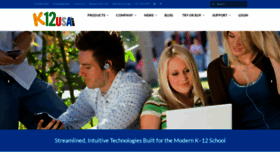 What K12usa.com website looked like in 2019 (4 years ago)