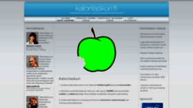 What Kalorilaskuri.fi website looked like in 2019 (4 years ago)