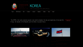 What Korea-dpr.com website looked like in 2019 (4 years ago)