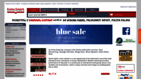 What Krainaksiazek.pl website looked like in 2019 (5 years ago)
