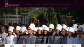 What Kaznmu.kz website looked like in 2019 (5 years ago)