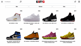 What Kixify.com website looked like in 2019 (4 years ago)