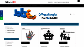 What Kivu10.net website looked like in 2019 (4 years ago)