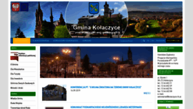 What Kolaczyce.pl website looked like in 2019 (4 years ago)