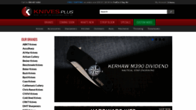 What Knivesplus.com website looked like in 2019 (4 years ago)