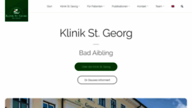 What Klinik-st-georg.de website looked like in 2019 (4 years ago)
