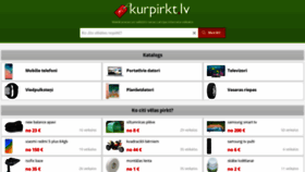 What Kurpirkt.lv website looked like in 2019 (4 years ago)