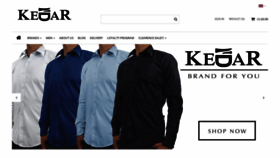 What Kedarfashion.co.uk website looked like in 2019 (4 years ago)