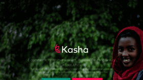 What Kasha.co website looked like in 2019 (4 years ago)