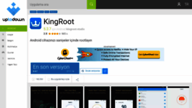What Kingroot.tr.uptodown.com website looked like in 2019 (4 years ago)