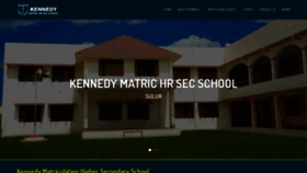 What Kennedyschoolsulur.in website looked like in 2019 (4 years ago)