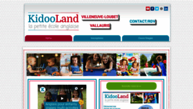 What Kidooland.com website looked like in 2019 (4 years ago)