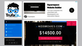 What Kidsmovies.com website looked like in 2019 (4 years ago)