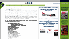 What Kitchenmarketing.com website looked like in 2019 (4 years ago)