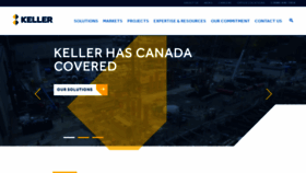 What Kellerfoundations.ca website looked like in 2019 (4 years ago)