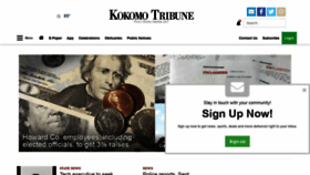 What Kokomotribune.com website looked like in 2019 (4 years ago)