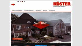 What Koester-heide.de website looked like in 2019 (4 years ago)