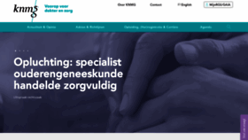 What Knmg.nl website looked like in 2019 (4 years ago)