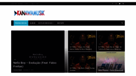 What Kanawamusik.com website looked like in 2019 (4 years ago)