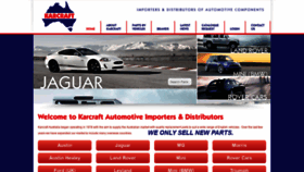 What Karcraft.com.au website looked like in 2019 (4 years ago)