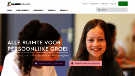 What Kalsbeek.nl website looked like in 2019 (4 years ago)