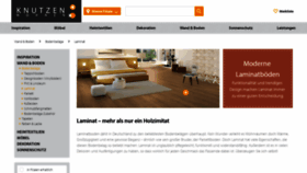 What Klick-laminat-discount.de website looked like in 2019 (4 years ago)
