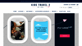 What Kidstravel2.com website looked like in 2019 (4 years ago)