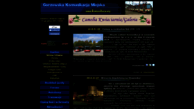 What Komunikacja.org website looked like in 2019 (4 years ago)