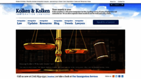 What Kolkenandkolken.com website looked like in 2019 (4 years ago)