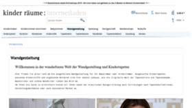 What Kinderraeume-deko.de website looked like in 2019 (4 years ago)