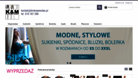 What Kmkrawiectwo.pl website looked like in 2019 (4 years ago)
