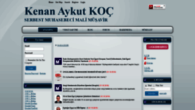 What Kenanaykutkoc.com website looked like in 2019 (4 years ago)