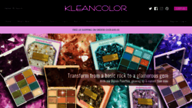 What Kleancolor.com website looked like in 2019 (4 years ago)