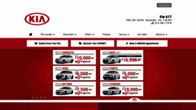 What Kia417.com website looked like in 2019 (4 years ago)