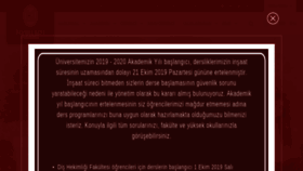 What Kent.edu.tr website looked like in 2019 (5 years ago)