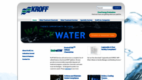 What Kroff.com website looked like in 2019 (4 years ago)