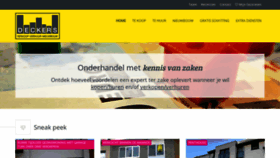 What Kantoordeckers.be website looked like in 2019 (4 years ago)
