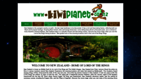 What Kiwiplanet.co.nz website looked like in 2019 (4 years ago)