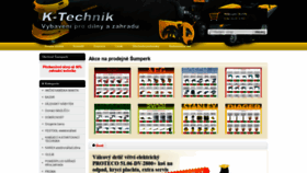 What Ktechnik.cz website looked like in 2019 (4 years ago)